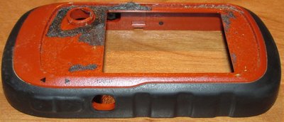 Stara obudowa z odklejonym szkiełkiem.